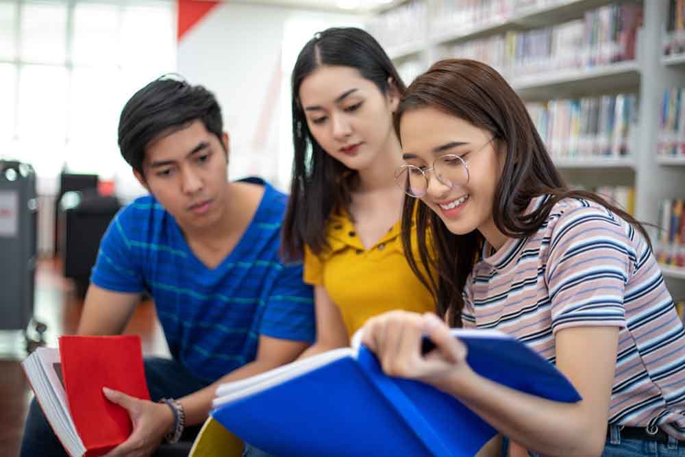 Students of an IB school