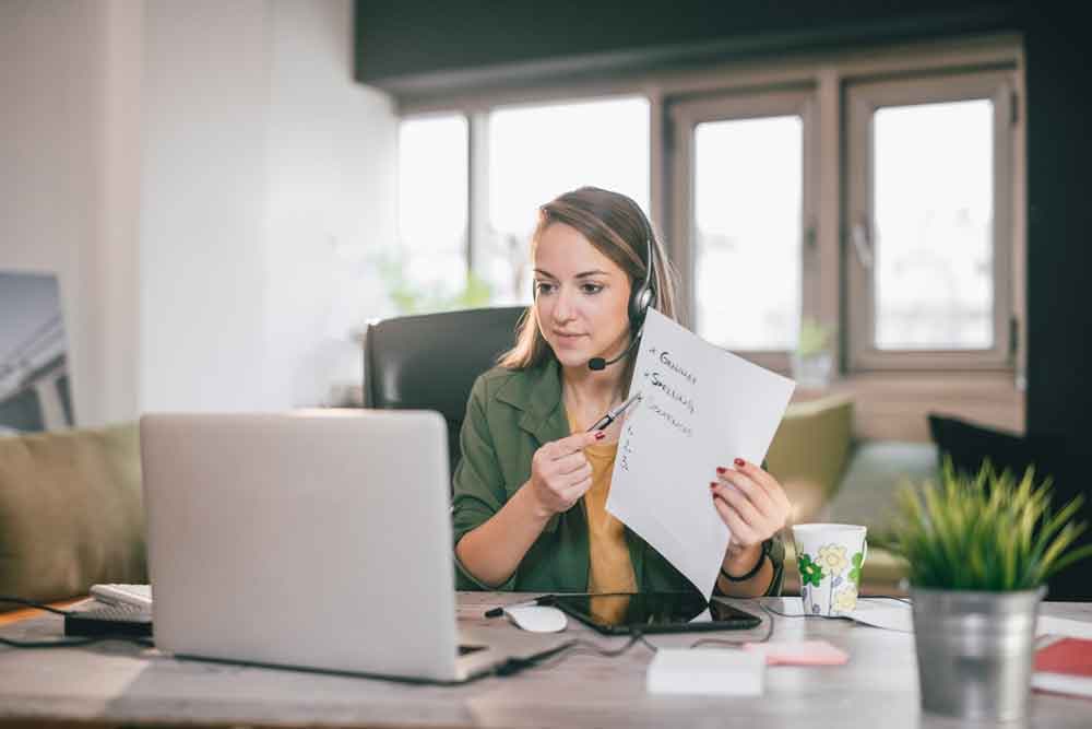 online teacher